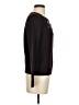 Ann Taylor LOFT Solid Maroon Black Pullover Sweater Size S - photo 4