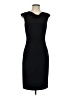 David Meister Solid Black Cocktail Dress Size 4 - photo 1