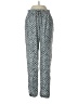 MICHAEL Michael Kors 100% Polyester Print Teal Casual Pants Size 4 - photo 1