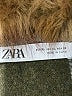 Zara Plaid Brown Coat Size XL - photo 6