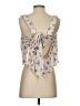 Shein 100% Polyester Tan Tube Top Size 4 - photo 2
