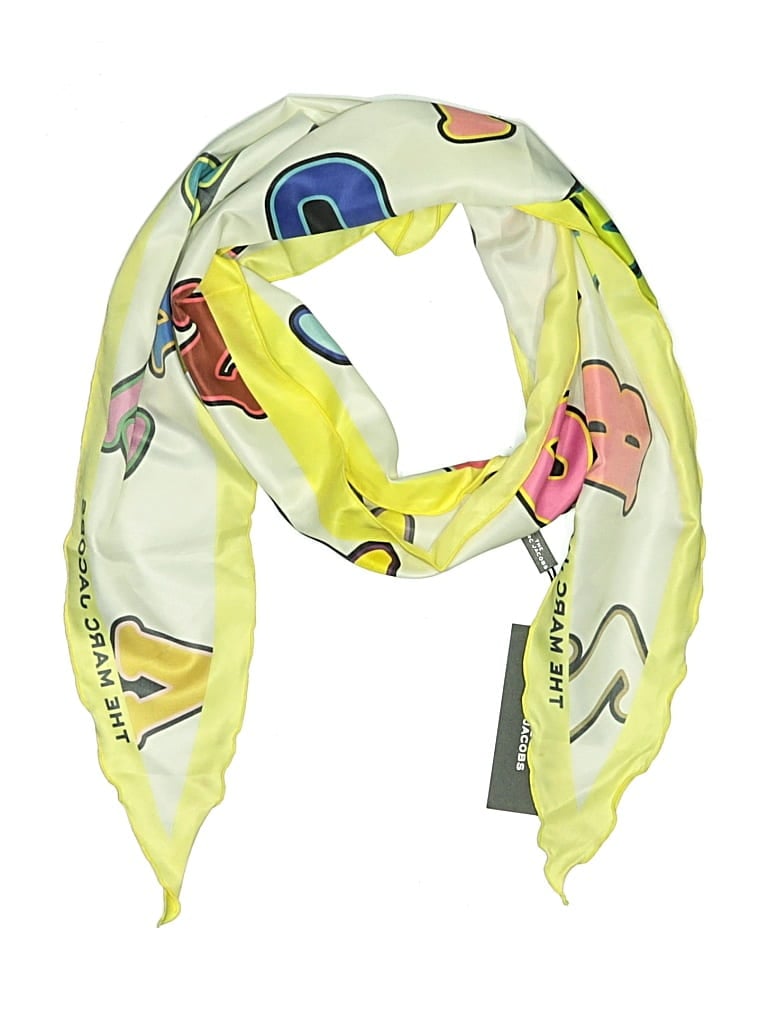 Pre-owned Marc Jacobs Scarf In White
