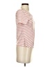 Shein Stripes Pink Short Sleeve T-Shirt Size XS - photo 4