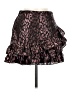 Assorted Brands 100% Polyester Animal Print Black Formal Skirt Size M - photo 1