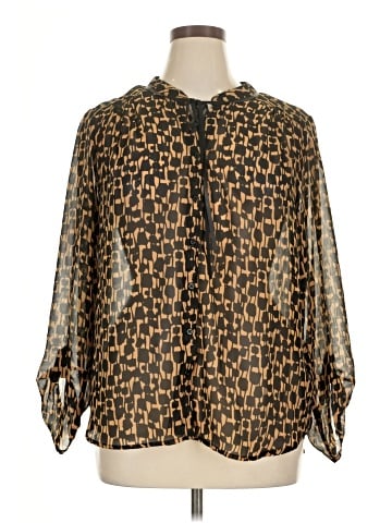 Dalia Collection Long Sleeve Blouse (view 1)