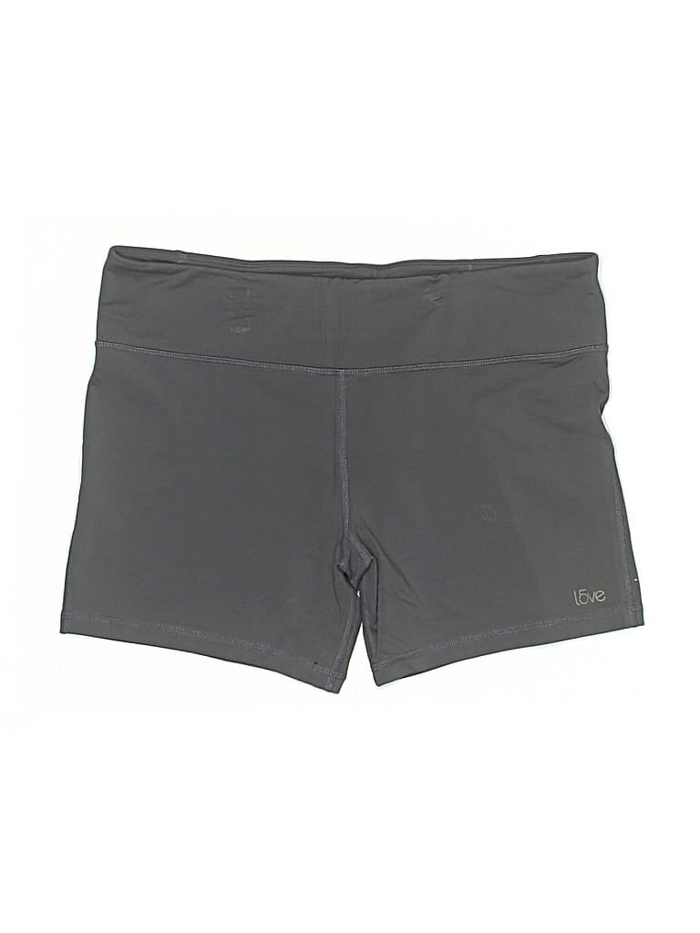 Pre-owned Love Athletic Shorts In Gray