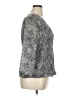 Covington 100% Polyester Gray 3/4 Sleeve Blouse Size XL - photo 4