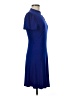 DKNY Solid Blue Cocktail Dress Size 8 - photo 4