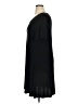 Unbranded Solid Black Casual Dress Size XL - photo 5