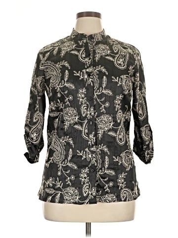 Emma James 3/4 Sleeve Blouse (view 1)