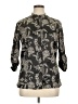 Emma James 100% Polyester Paisley Gray 3/4 Sleeve Blouse Size 14 - photo 1