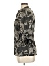 Emma James 100% Polyester Paisley Gray 3/4 Sleeve Blouse Size 14 - photo 5