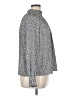 Nine West 100% Polyester Polka Dots Silver Long Sleeve Blouse Size XL - photo 4