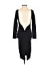 Lulus Solid Black Casual Dress Size XS - photo 2