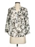 Katherine Barclay 100% Polyester Gray 3/4 Sleeve Blouse Size S - photo 1
