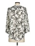 Katherine Barclay 100% Polyester Gray 3/4 Sleeve Blouse Size S - photo 2