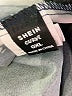 Shein Curve 100% Polyester Color Block Black Short Sleeve Blouse Size 0X - photo 7