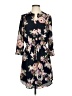 Daniel Rainn 100% Polyester Floral Black Casual Dress Size XS - photo 1
