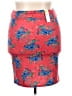 Agnes & Dora Print Red Casual Skirt Size 2X - photo 2