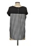 AGB 100% Polyester Houndstooth Black Casual Dress Size S - photo 2