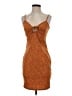 H&M Orange Cocktail Dress Size S - photo 1