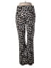 J.Crew Animal Print Silver Ivory Casual Pants Size 6 - photo 1
