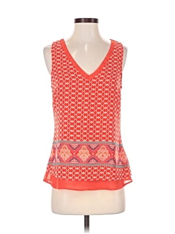 Skies Are Blue Sleeveless Blouse (view 1)