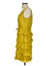 Taylor 100% Polyester Yellow Cocktail Dress Size 4 - photo 5