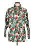 Unbranded Floral Green Long Sleeve Button-Down Shirt Size L - photo 1