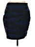 Express Stripes Blue Formal Skirt Size S - photo 2