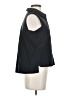 Milly Black Sleeveless Button-Down Shirt Size S - photo 4