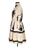 Shein Graphic Ivory Cocktail Dress Size 8 - 10 - photo 5