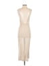Unbranded 100% Polyester Ivory Cocktail Dress Size S - photo 2