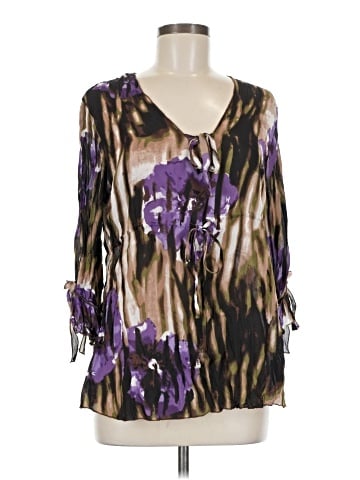 Violet & Claire 3/4 Sleeve Blouse (view 1)