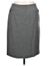 Apostrophe Chevron-herringbone Gray Formal Skirt Size 12 - photo 1