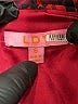 LDT 100% Polyester Paisley Burgundy Casual Dress Size 6 - photo 7