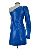 ROTATE 100% Polyurethane Blue Cocktail Dress Size 4 - photo 2