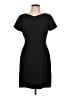 Liz Claiborne 100% Polyester Solid Black Cocktail Dress Size 10 (petite) - photo 1