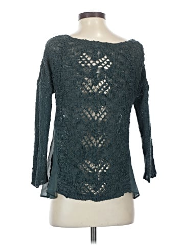 Knitted & Knotted Pullover Sweater (view 2)