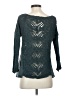 Knitted & Knotted Teal Pullover Sweater Size S - photo 2