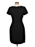 Liz Claiborne 100% Polyester Solid Black Cocktail Dress Size 10 (petite) - photo 2
