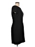 Liz Claiborne 100% Polyester Solid Black Cocktail Dress Size 10 (petite) - photo 4