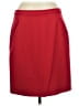 Ann Taylor LOFT Solid Red Casual Skirt Size 8 - photo 1