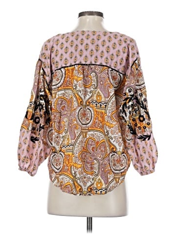 By Anthropologie 3/4 Sleeve Blouse (view 2)
