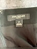 Ann Taylor Solid Black Formal Skirt Size 4 - photo 4