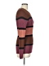 Ichi Color Block Brown Pullover Sweater Size L - photo 4