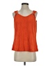 ETCYY Orange Sleeveless Blouse Size S - photo 1