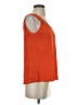 ETCYY Orange Sleeveless Blouse Size S - photo 4
