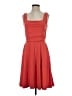Lands' End Solid Red Cocktail Dress Size XS - photo 1