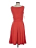 Lands' End Solid Red Cocktail Dress Size XS - photo 2